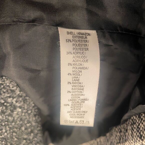 Mac & Jac XL 3/4 Sleeves 3 Button Pea Coat - Picture 6 of 8